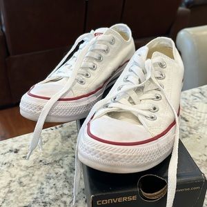Women’s Converse All-Star, Optical White, Size 7